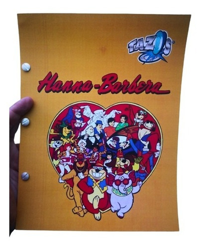 Album Coleccionador Hanna Barbera Tazos + 5 Micas Premium