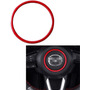 Ajlotmo Emblema Anillo Cristal Para Volante Mazda 3 6 Cx-3 Mazda 6