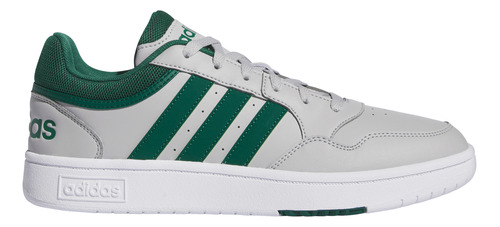 Tenis adidas Casual Hoops 3.0 Low Classic Vintage Hombre Gri