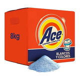 Detergente Para Ropa En Polvo Ace 8 Kg