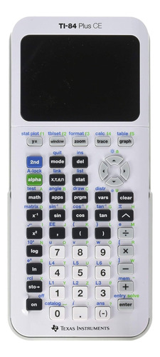 Calculadora Texas Grafica Ti-84 Plus Ce Blanco