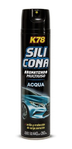 Silicona En Aerosol Perfumada Multiuso Interior K78 Cod207