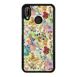 Funda Protector Para Huawei Princesas Disney Personajes 1 N