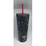 Termo Vaso Starbucks Verde Dots Acero Inox Original