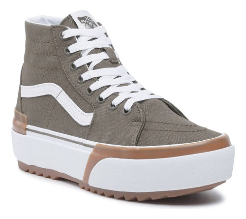 Tenis Vans Sk8 Hi Tapered De Plataforma Exagerada Originales