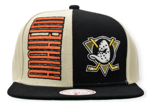 Anaheim Ducks Nhl Gorra Pop Panel Mitchell And Ness