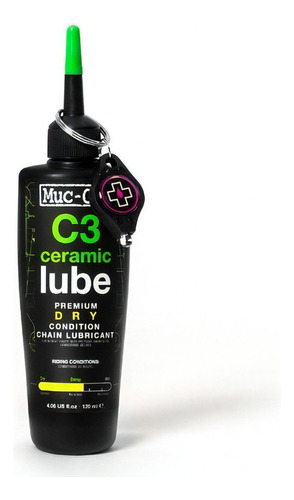 Lubricante De Cadena Bicicleta Muc-off C3 Seco 120ml - Mtb