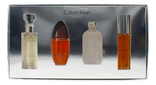 Set Mini Calvin Klein Women 15ml Cada Uno Edp (4pzas)