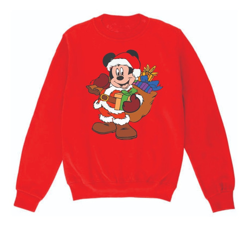 Buzos Busos Navideños Mickey Mouse Bolsa Regalo Navidad M1