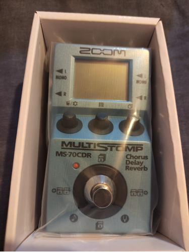 Pedal Guitarra Bajo Modulación Zoom Ma 70 Cdr Impecable 