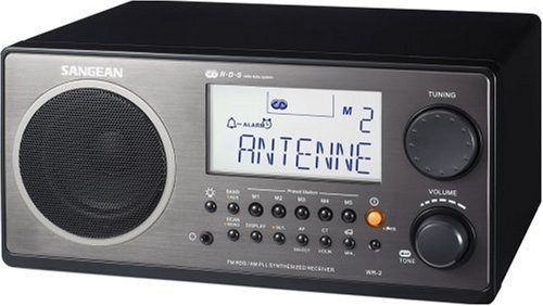 Sangean Wr-2bk Fm-rbds Radio De Sintonización Digital De Gab