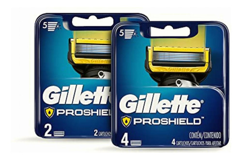 Gillette Cartuchos Para Maquina De Afeitar Fusion 5