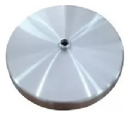 Canopla Para Pendente Preta Branca Aluminio Escovada Cor Preto