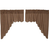 Cortinas De La Ventana De La Cocina De Rustic & Lodge -...