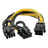 Cable Pcie Adaptador Splitter 8 A 2 X (6+2) 8 Pcie Rig