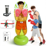 Saco De Boxeo Inflable De 68 Pulgadas, Equipo De Entrenamien