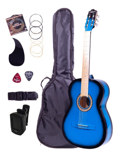 Guitarra Acústica Infantil 3/4, Kit Accesorios Y Afinador