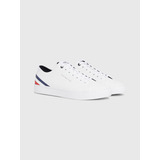 Zapatillas Con Cinta Distintiva Hombre Tommy Hilfiger Blanco