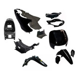 Kit Plasticos Completo Honda Biz 105 12 Pzas Cn Tornillo