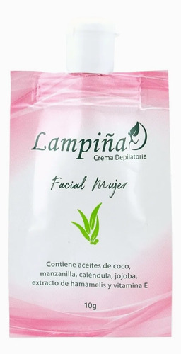 Lampiña Facial Mujer X 3 Sobres - g a $600