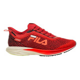 Zapatillas Fila Mujer Kr6 Rojas Running