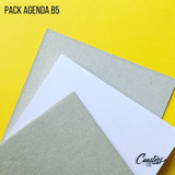 Pack Agenda B5 - Bond 106 Grs. -5 Unidades