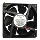 Microventilador Cooler Ventoinha 24v 120x120x38 Fan Potente