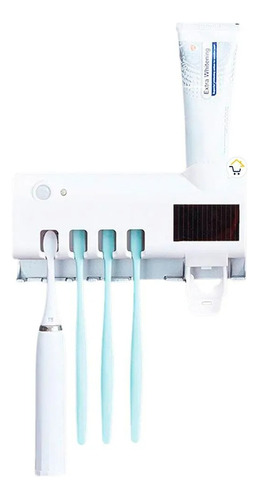 Dispensador Crema Dental + Soporte Esterilizador De Cepillos