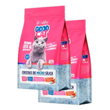 Areia Para Gato Fina Micro Sílica Higiênica 3,2kg Goodcat