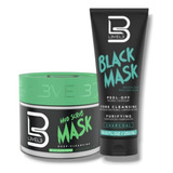 Kit Level 3 Facial Máscarilla Scrub + Black Mask