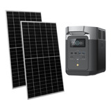 Sistema Panel Solar Autonomo Isla Para Refrigerador Focos Tv