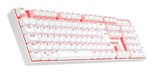 Teclado Mecânico Gamer Abnt2 Mitra Redragon Switch Brown