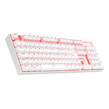 Teclado Mecânico Gamer Abnt2 Mitra Redragon Switch Brown