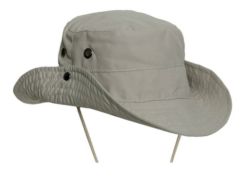 Sombrero Australiano 100% Gabardina Liso La Sombrerera