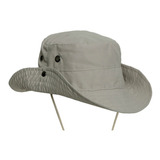 Sombrero Australiano 100% Gabardina Liso La Sombrerera