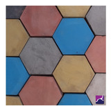 Mosaico Calcáreo Hexagonal  Mosaicos Andes