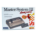 Caixa Vazia Master System 3 Compact - Excelente Qualidade!