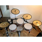 Bateria Eletrônica Híbrida Com Módulo Roland Td11