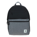 Mochila Grande Chenson 1818 Juvenil Colors Negro Con Gris