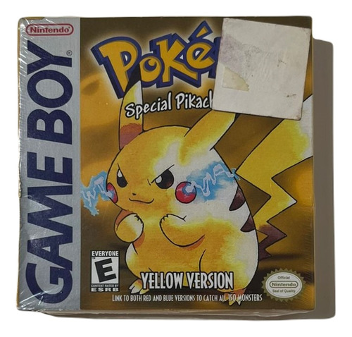 Pokemon Yellow Special Pikachu Edition Sellado