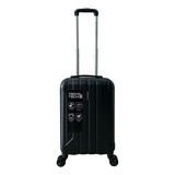 Valija Discovery Carry On Maleta Cabina Viaje Rígida 4 Rueda Color Negro 2