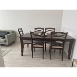 Set Comedor De 6 Sillas (extendible)