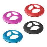 Kit Frisbee Brinquedo Cães Disco Furacão Pet 4 Peças 25cm