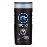 Nivea Men - Gel De Ducha Para Cabello, Cara Y Cuerpo, Limpi.