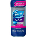 Secret Outlast Clear Gel Desodorante Antitranspirante, Polv.