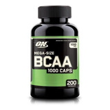 Bcaa Optimum On 1000mg 200 Caps Original  - Frete Gratis