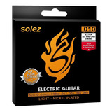 Jogo De Cordas Solez P/ Guitarra 010 - Slg10 -- Envio Rápido