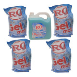 Pack 4 Ro Gel Azul + Suavizante Ro