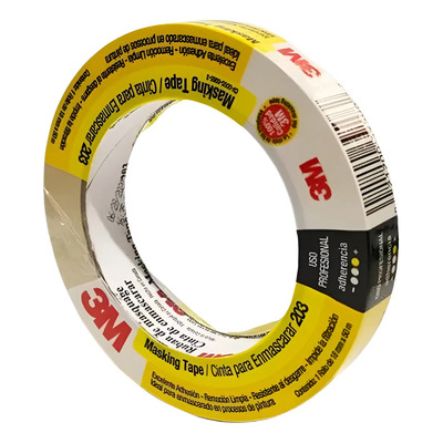 3m 203 Masking Tape 0.018 X 50m Profesional Beige