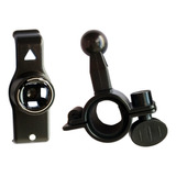 Motocicleta Manillar Mount Holder Ventosa Para Garmin Nuvi